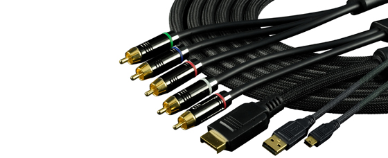 Component AV Cable & USB 2.0 Cable Pack Component AV Cable & USB 2.0 Cable Pack