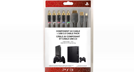 Component AV Cable & USB 2.0 Cable Pack
